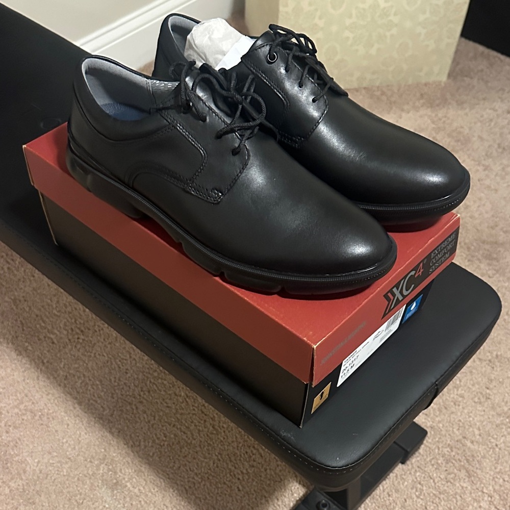 Johnston & Murphy Black Oxfords